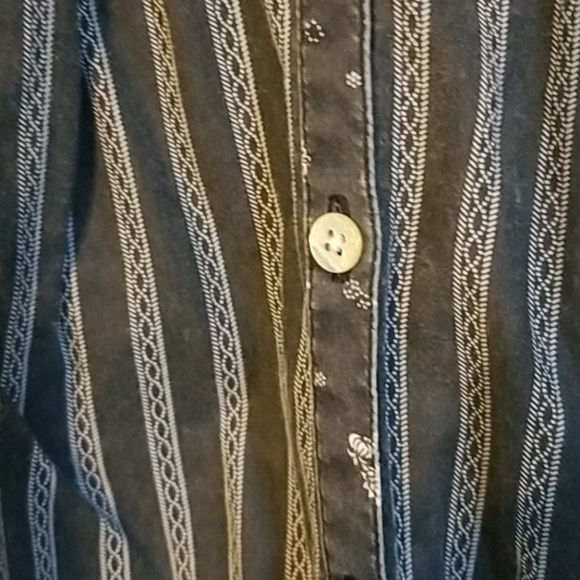 Ben Sherman boho button down dress. Cool pattern! - Picture 4 of 12